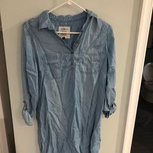 Denim Tee Shirt Dress